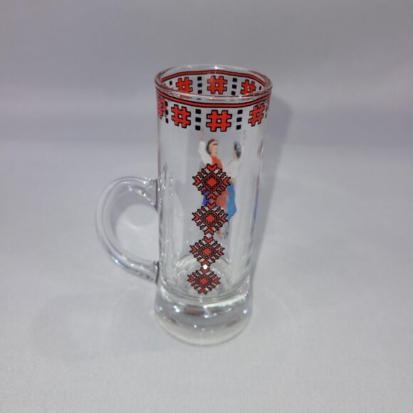 Ukrainian Dance Dauphin Festival Mini Vintage 4" Shot Glass Mug - Picture 2 of 2